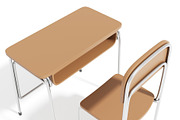 School Chair 3D Model, a Furniture 3D Model by mrfauzi (Thumbnail 5 of 13)