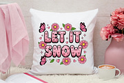 Let It Snow Png, Christmas, an Illustration by Canvas Craft (Thumbnail 4 of 7)