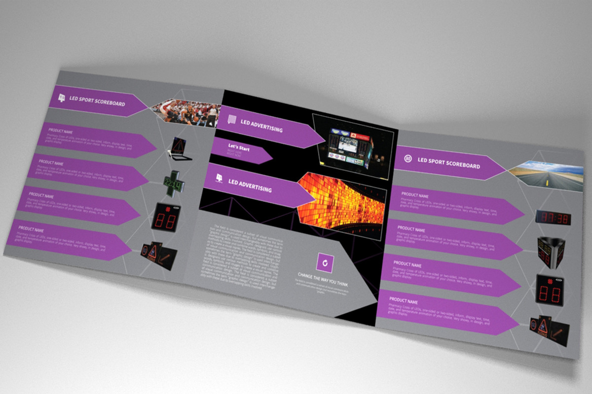 Indesign Brochure Led tech vol2., a Brochure Template by RudanStudio (Photo 3 of 7)