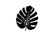 Monstera Leaf Silhouette Bundle, an Illustration by yasushie (Thumbnail 16 of 31)