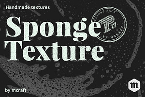 Sponge Soap Bubbles Texture Pack