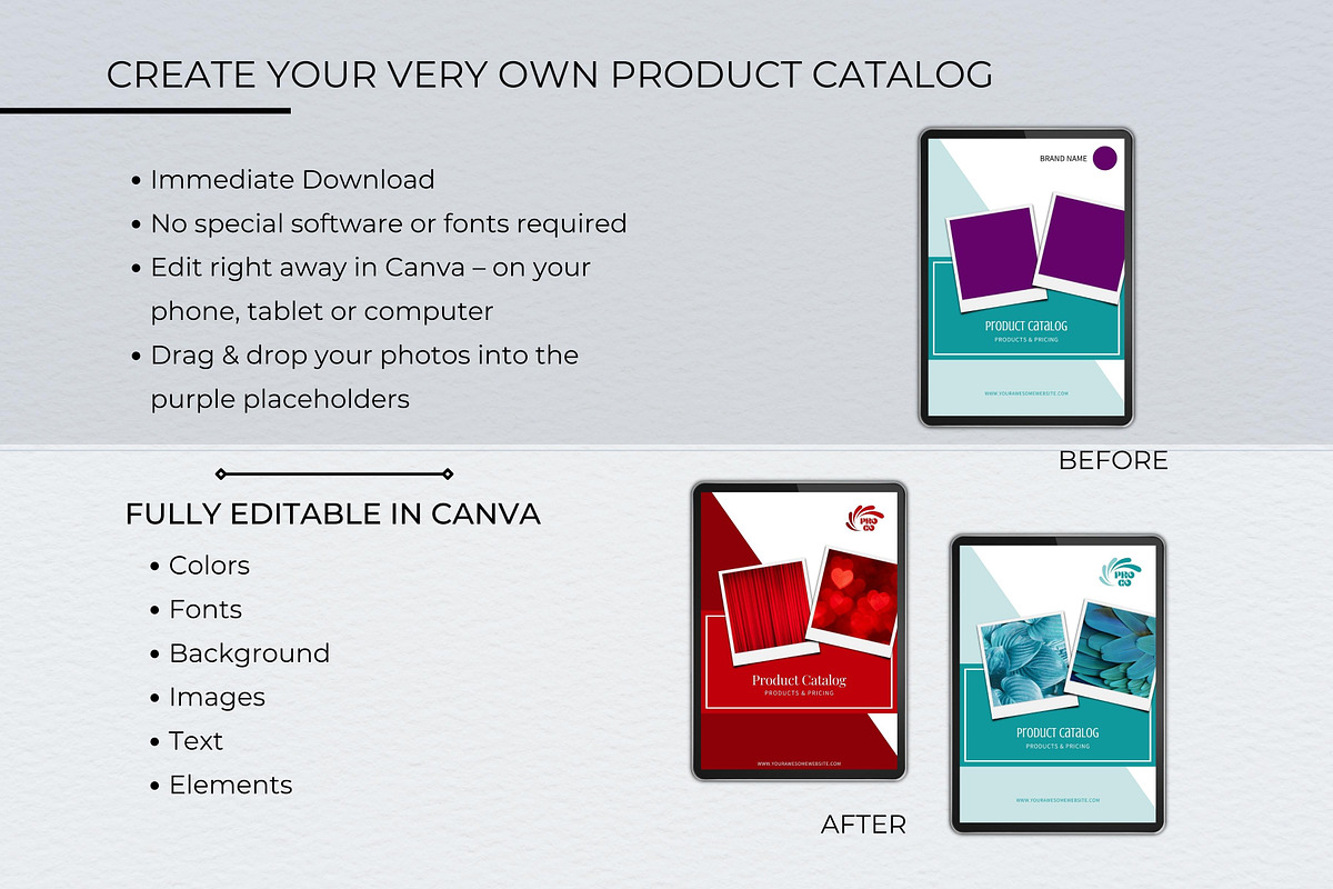 Product Catalog Canva Template, a Magazine Template by B2 Digital Design (Photo 8 of 11)