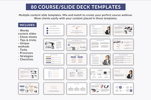 Webinar Course Slide Deck Template