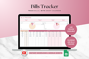 Bills Tracker - Red, a Templates & Theme by The Creative Plans co (Thumbnail 1 of 10)