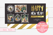Holiday Photo Card Template, a Card Template by Sweet Papers (Thumbnail 1 of 2)