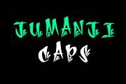 JUMANJI CAPS, a Handwritten Font by Beau Hopps Design (Thumbnail 1 of 4)