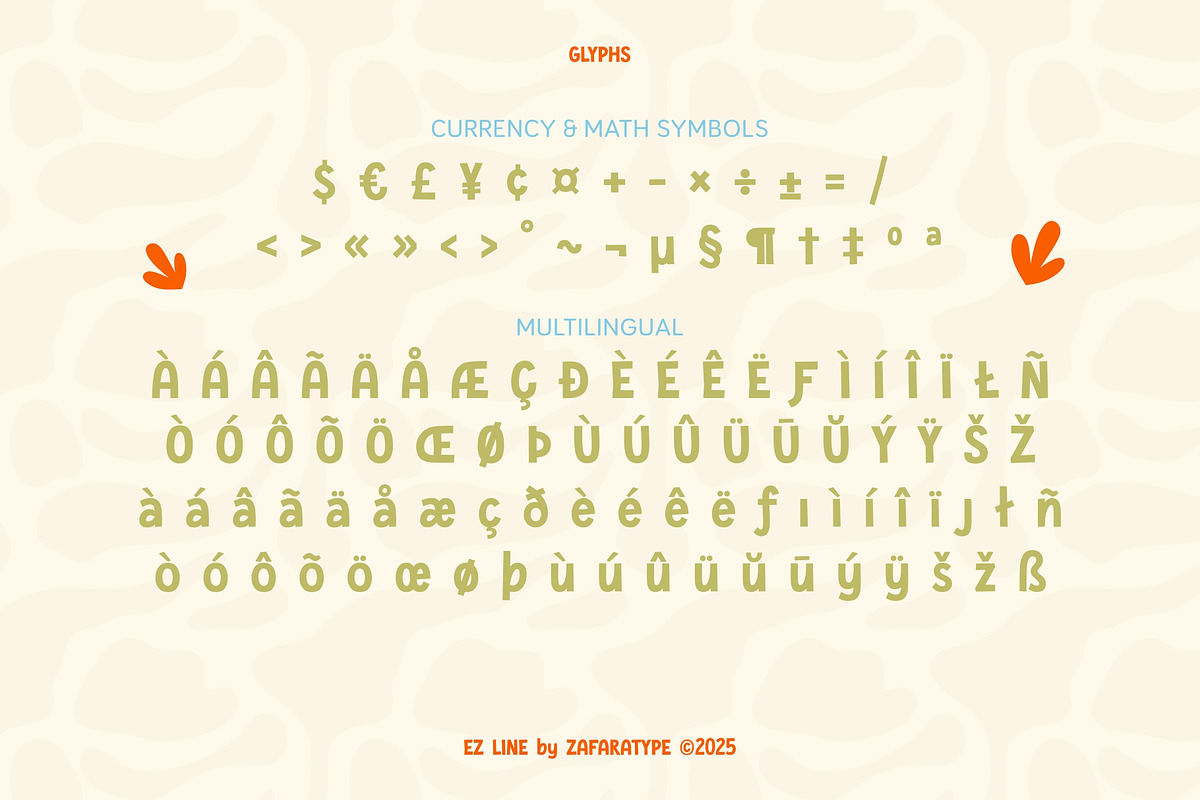 EZ Arvent, a Sans Serif Font by Zafara Studios (Photo 4 of 6)