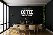 Cafe or Restaurant Wall Mockup, a Product Mockup by Ayy (Thumbnail 9 of 15)