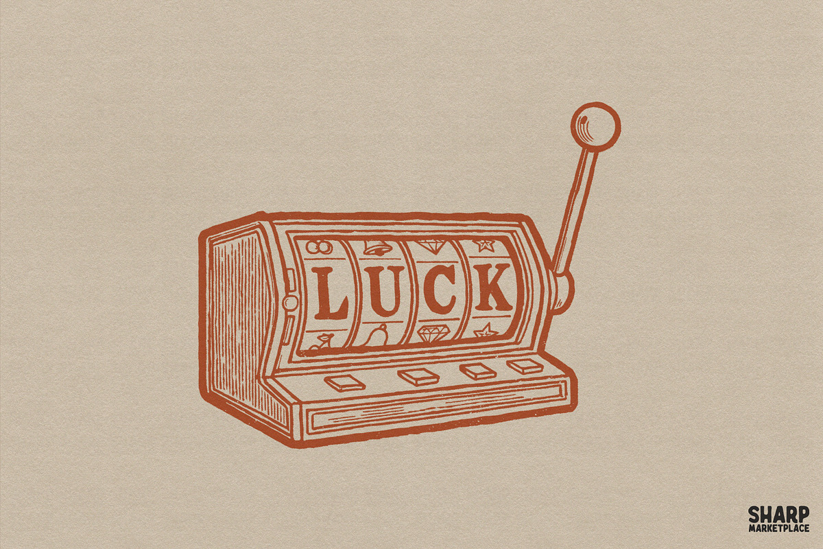 Luck Png Designs For Casino Player, an Object Graphic by SharpMarketplace (Photo 1 of 4)
