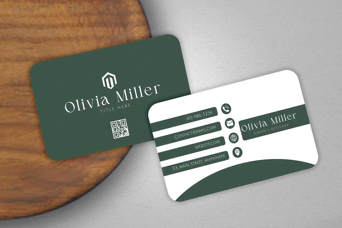 Business Card Template, a Business Card Template by FakhiiDesigns (Photo 2 of 4)