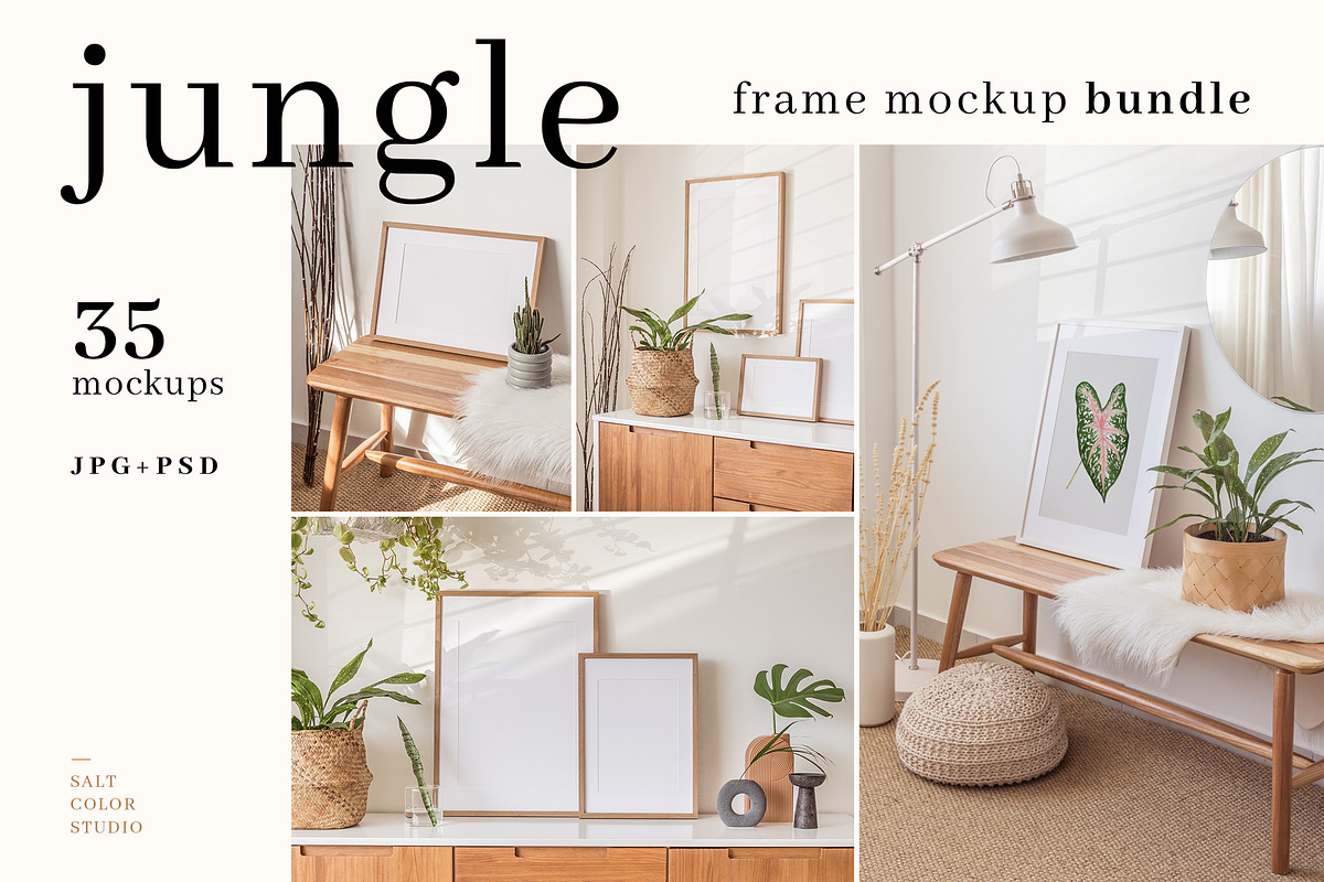The Bohemian Mockup Bundle 288 items, a Household Mockup by Salt Color Studio (Photo 14 of 27)