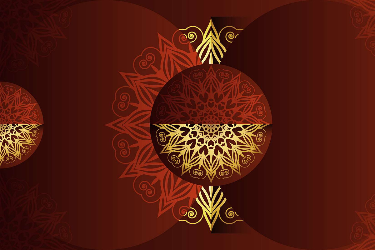 560+ Mandala Design Mega Collection, a Decorative Illustration by NJ Himel (Photo 141 of 289)
