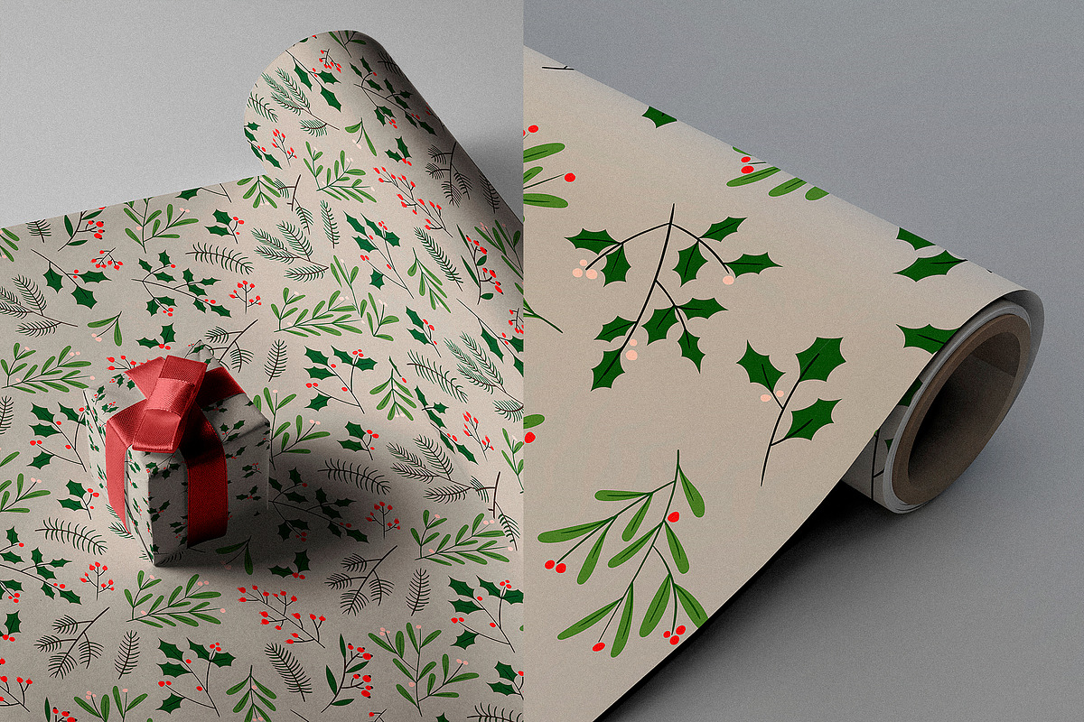 Christmas Branches Collection, a Pattern Graphic by Kokoshka (Photo 9 of 10)