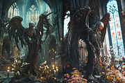 504 Prompts for Dark Gothic Art, an Illustration by Sevenstyles (Thumbnail 10 of 13)