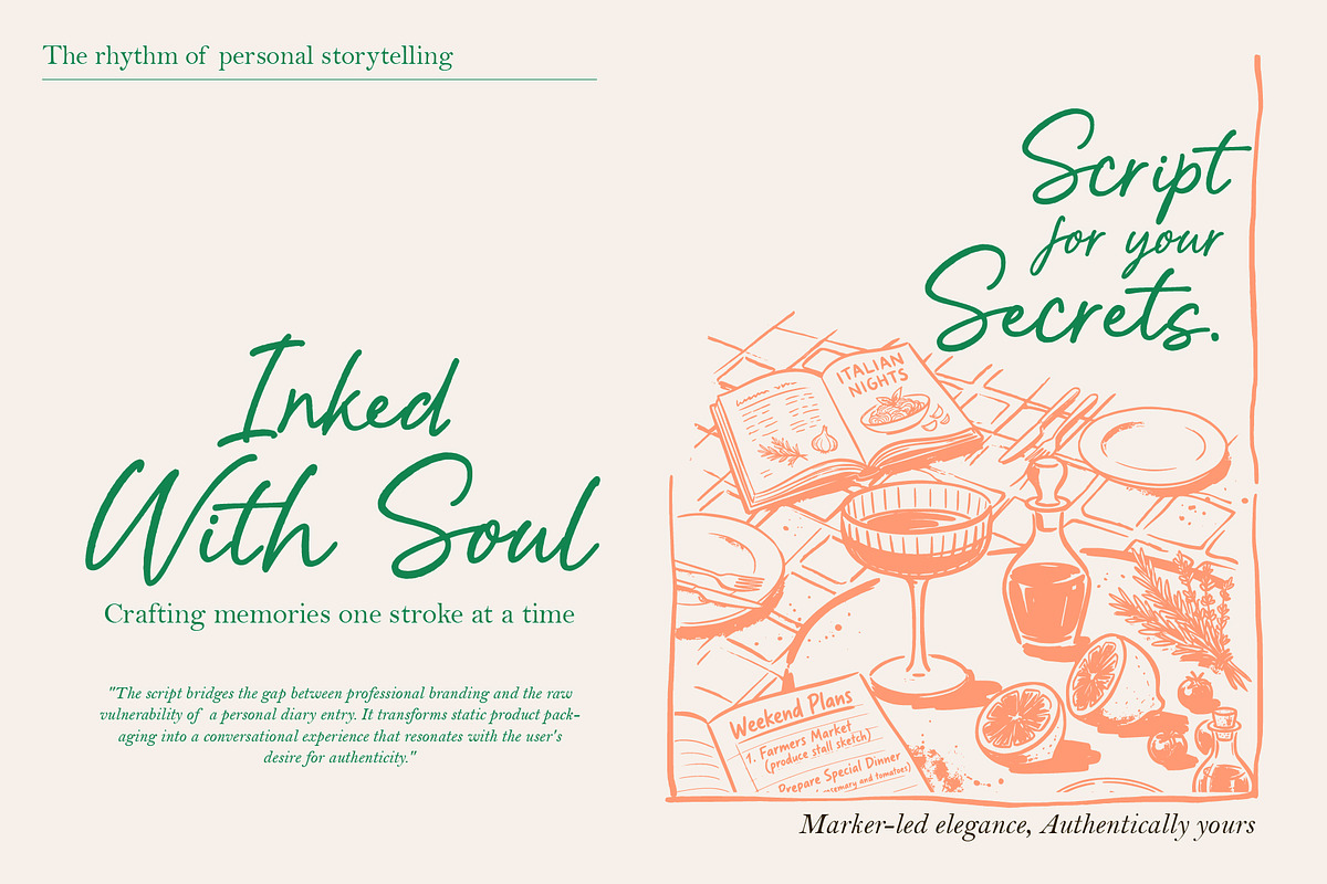 Weekend Plans - Monoline Script, a Script Font by Inviline.co (Photo 6 of 12)