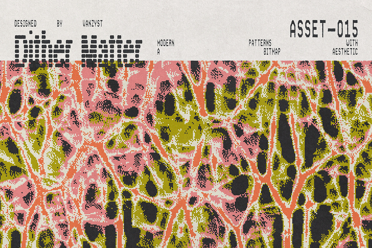 Dither Matter Seamless Patterns, a Pattern Graphic by Vanzyst (Photo 5 of 10)