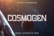 Cosmogen - Space Futuristic Font, a Font by Typefactoryco (Thumbnail 1 of 8)