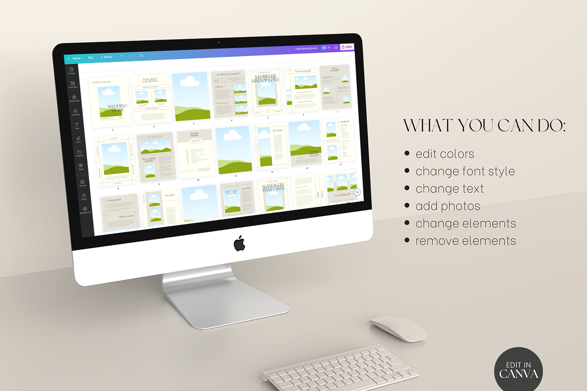 Wedding Photography Client Guide, a Marketing Template by Branding Babe Co. (Photo 9 of 9)