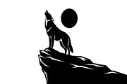 40 Wolf Moon Silhouette Vector Bundl, an Illustration by Amazin_art (Thumbnail 13 of 41)