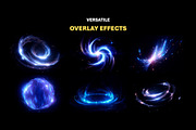 150+ Cosmic Magic Overlay Effects, an Object Graphic by Mikel Blazgad (Thumbnail 2 of 11)