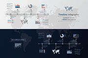 TIMELINE INFOGRAPIC SET #2, a Presentation Template by bum katrin (Thumbnail 1 of 4)
