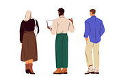 Business people, back view set, a Person Illustration by Good Studio (Thumbnail 4 of 5)