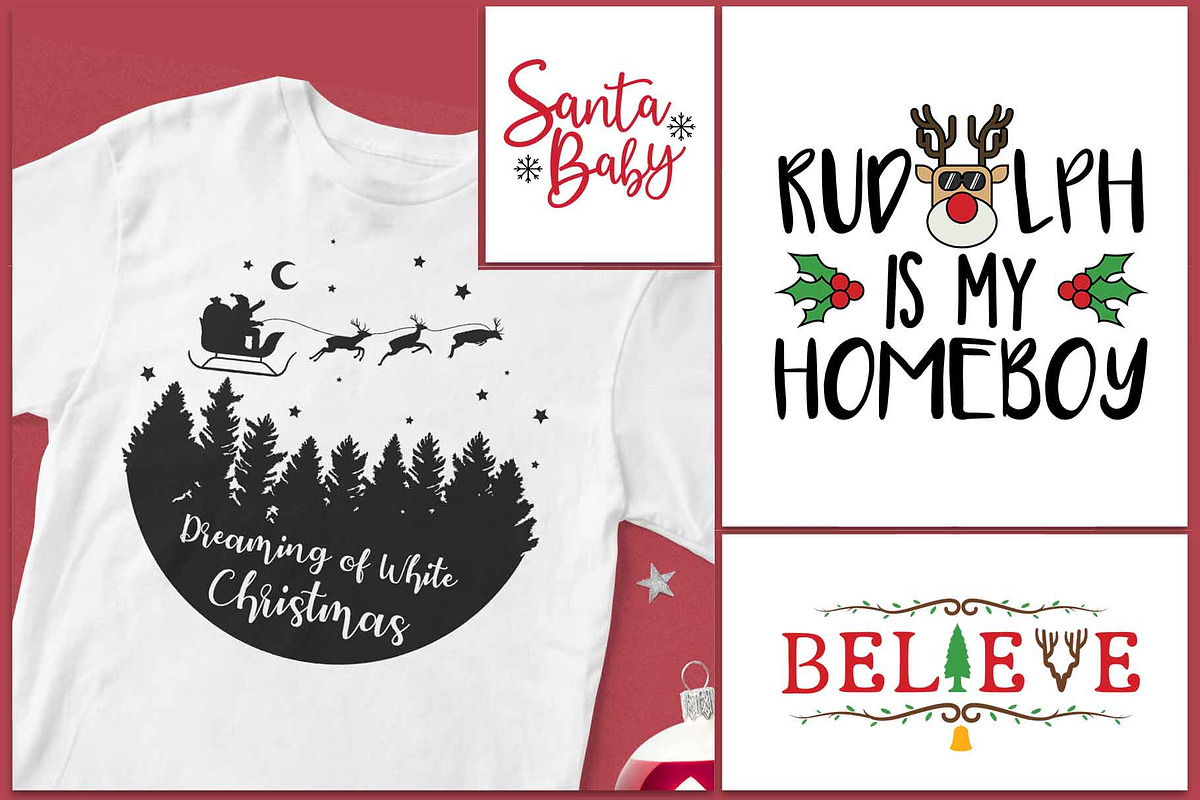 63 Funny Christmas Designs, an Illustration by beetlepixels (Photo 6 of 7)