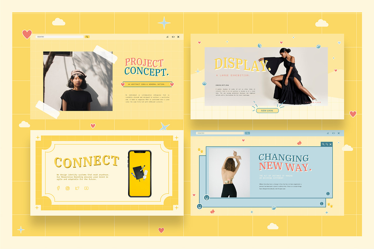 Catton Pastel Google Slide, a Presentation Template by Visualin.std (Photo 1 of 11)