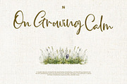 Mains Douces - Handwritten Script, a Script Font by Inviline.co (Thumbnail 2 of 10)