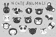 Scandi Animal Set - Vol.1 ♥, an Animal Illustration by Artnis (Thumbnail 2 of 7)