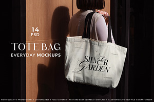 Tote Bag Everyday Mockups, a Product Mockup by Dikarte.Store