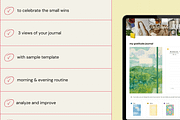 Gratitude journal - Notion template, an App Template by Iasan Design (Thumbnail 4 of 9)