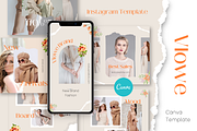 Vlowe Fashion - Canva Instagram, a Social Media Template by Inkofert (Thumbnail 1 of 11)
