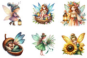 Boho Woodland Fairy Sublimation PNG, an Illustration by cherrydesign (Thumbnail 3 of 4)