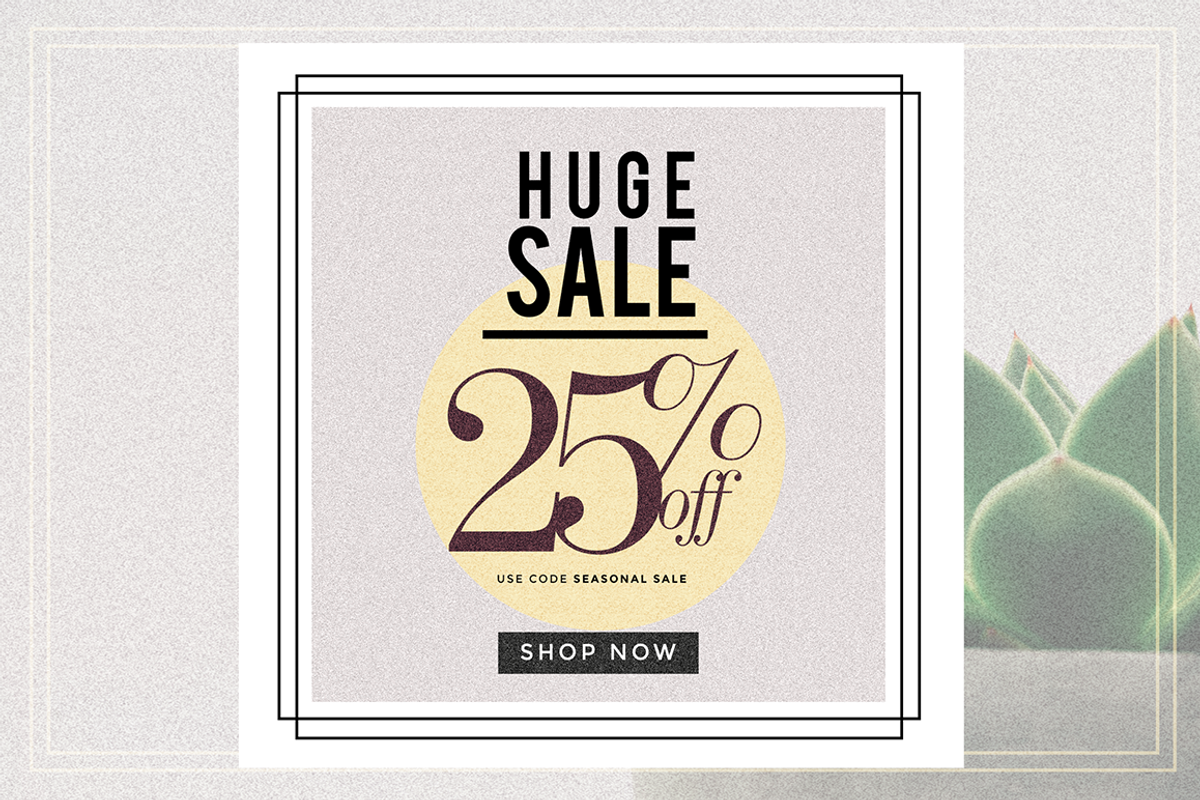 GRUNGE Social Media sale banner pack, a Social Media Template by Vova (Photo 5 of 10)