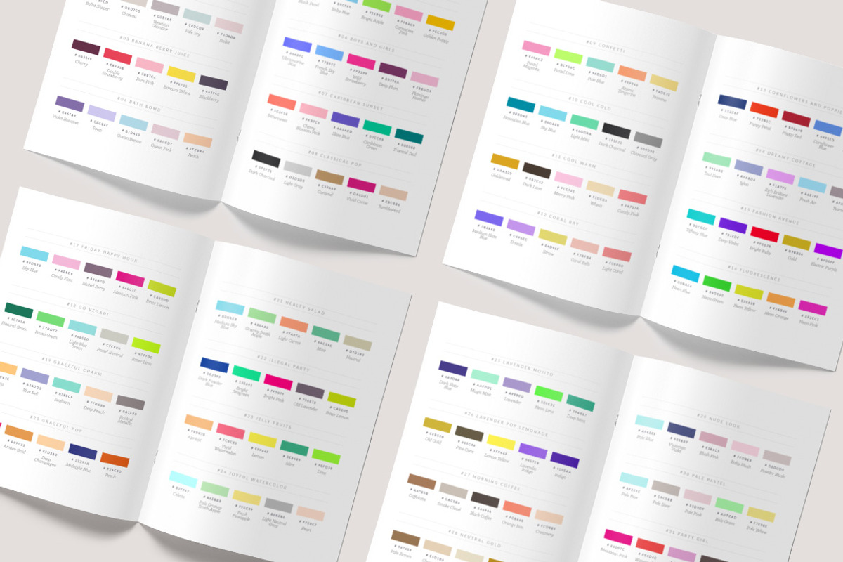 50 Color Palettes for Branding, a Palette Add-On by Pulpixel Design (Photo 6 of 6)