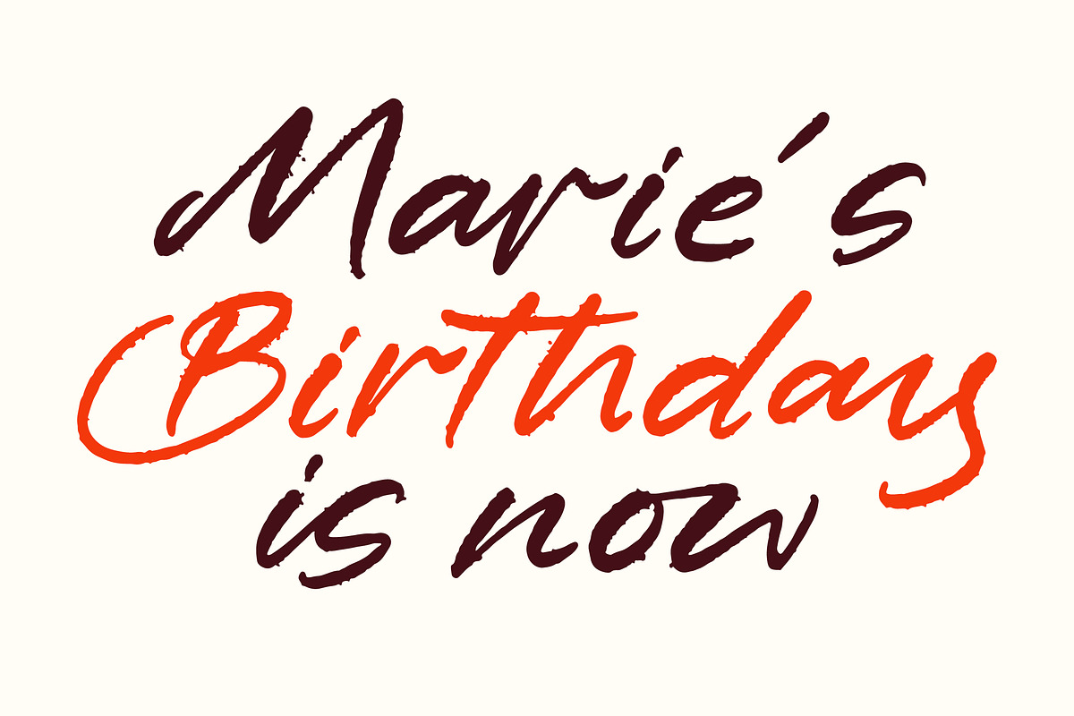 Golden Petals Brush Font Calligraphy, a Script Font by Letterena Studios Script (Photo 4 of 10)