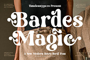 Bardes Modern Retro Serif Font, a Serif Font by timelesstype.co (Thumbnail 1 of 20)