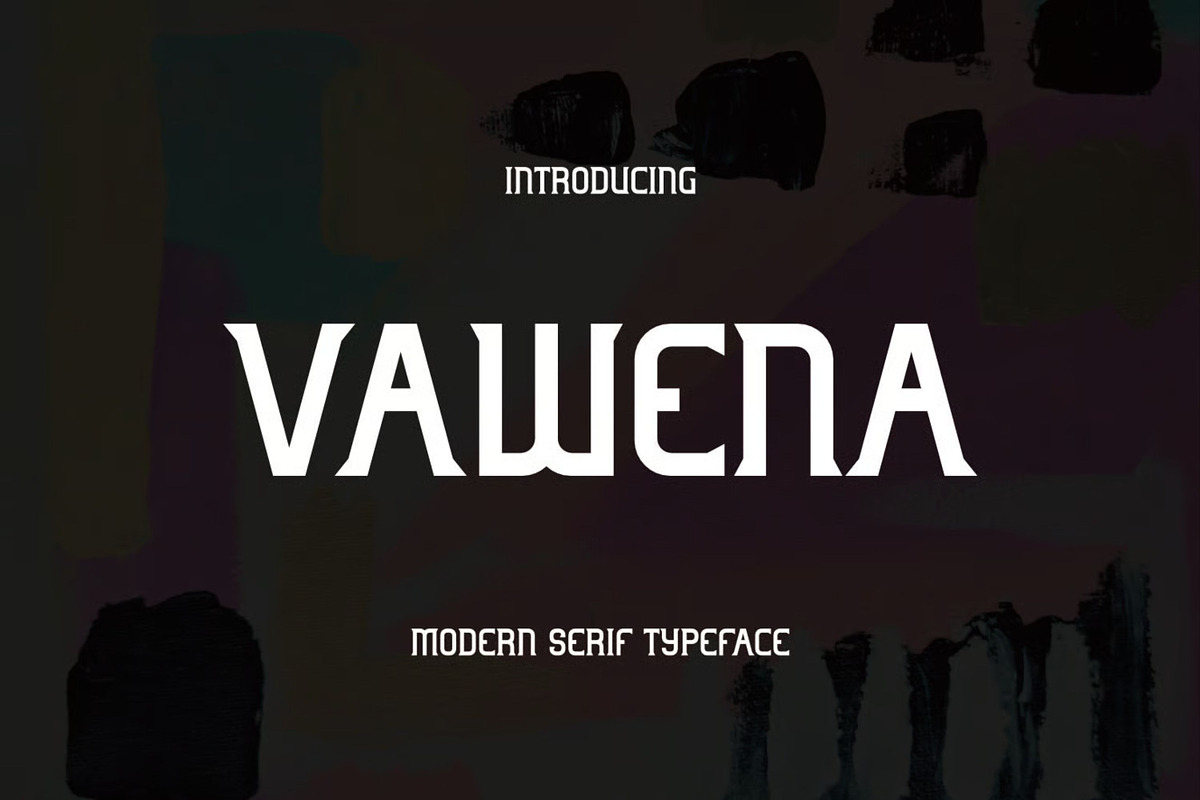 Vawena, a Serif Font by Auliacreative (Photo 1 of 4)