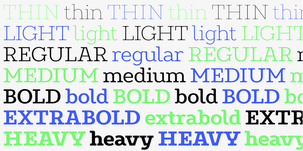 Constant, a Slab Serif Font by Underscore (Photo 9 of 12)