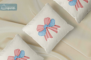 Coquette Bow 4th of July Clipart, a Decorative Illustration by creationsbyapuruh (Thumbnail 6 of 8)