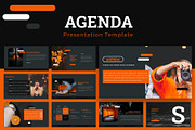 Agenda Powerpoint Presentation, a Presentation Template by Zacomic Studios (Thumbnail 1 of 7)