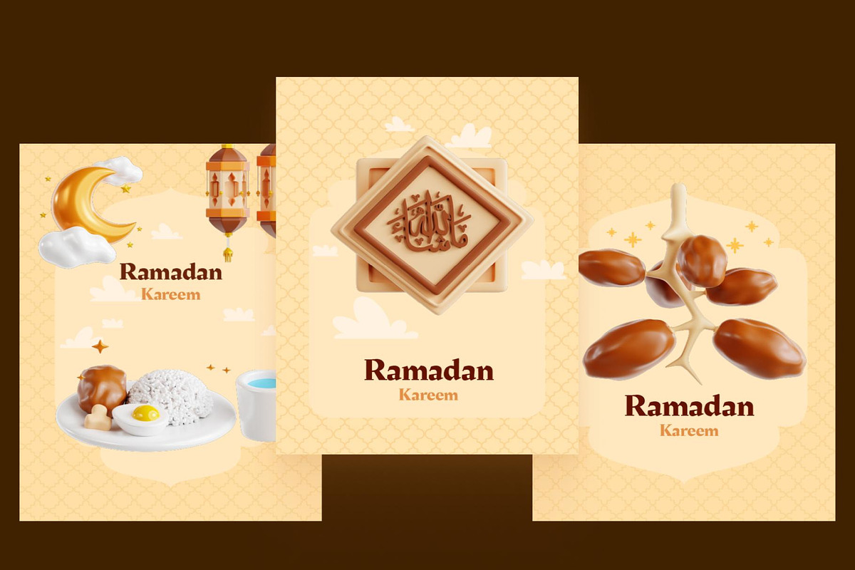 Ramadan Kareem 3D Icon Set, an Object 3D Model by Creative Perspective (Photo 5 of 5)