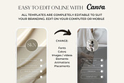 SKINCARE Link In Bio Canva, a Social Media Template by Studio Suvelle (Thumbnail 3 of 6)
