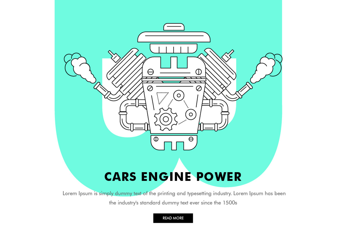 Various cars industry, an Outline Icon by Vladimir Vihrev (Photo 7 of 7)