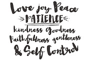 Snowberry - A Hand Painted Font, a Script Font by Angie Makes (Thumbnail 4 of 5)