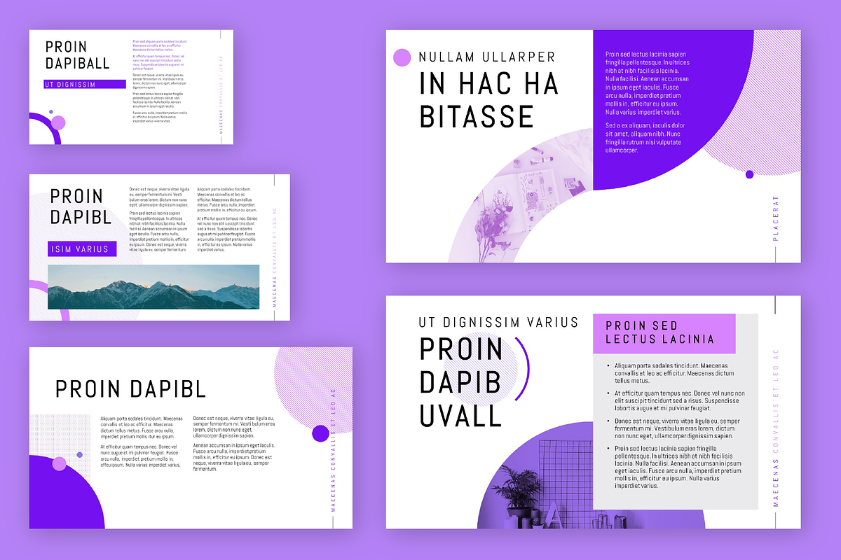 Circles - PowerPoint Template, a Presentation Template by chio.design - Khalay Chio (Photo 4 of 13)