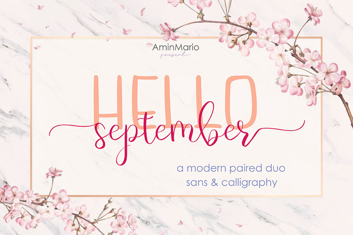Lovely Script Bundle 20 Fonts, a Script Font by AMINMARIO (Photo 3 of 21)