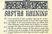 Mayhart Windah Blackletter Typeface, a Blackletter Font by Denustudios (Thumbnail 4 of 12)