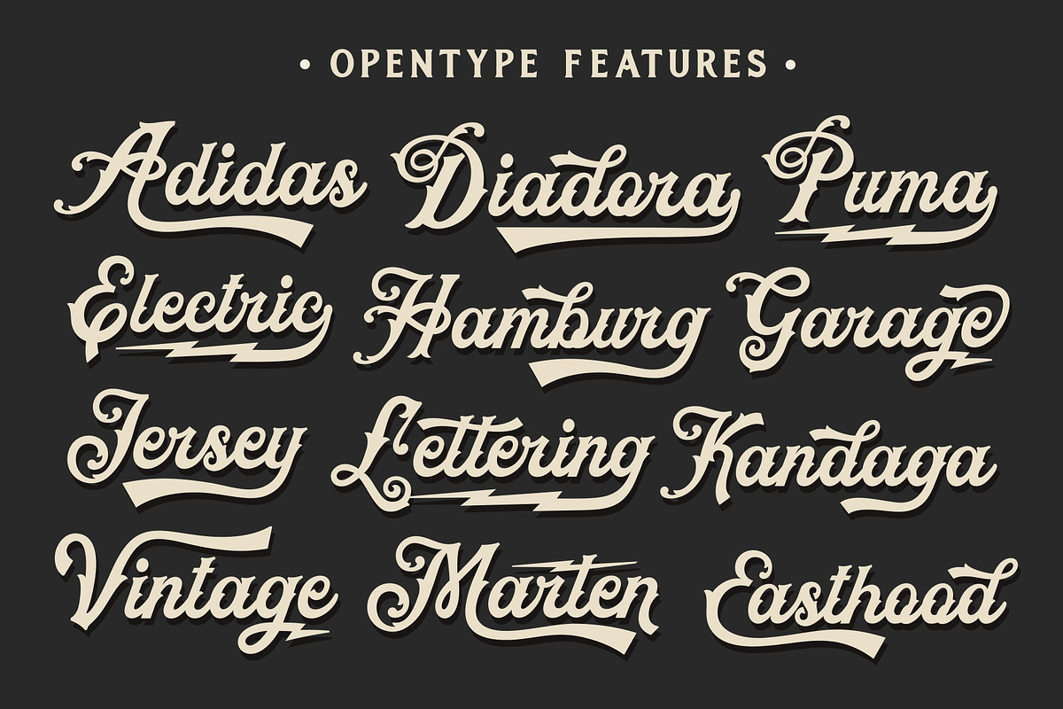 Raighton Font Collections!, a Script Font by HRDR (Photo 11 of 12)